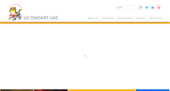 Desktop Screenshot of dinoartuae.com